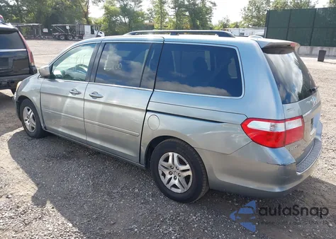 2007 Honda Odyssey Ex-L z USA, uszkodzony, nr VIN 5FNRL38727B058866